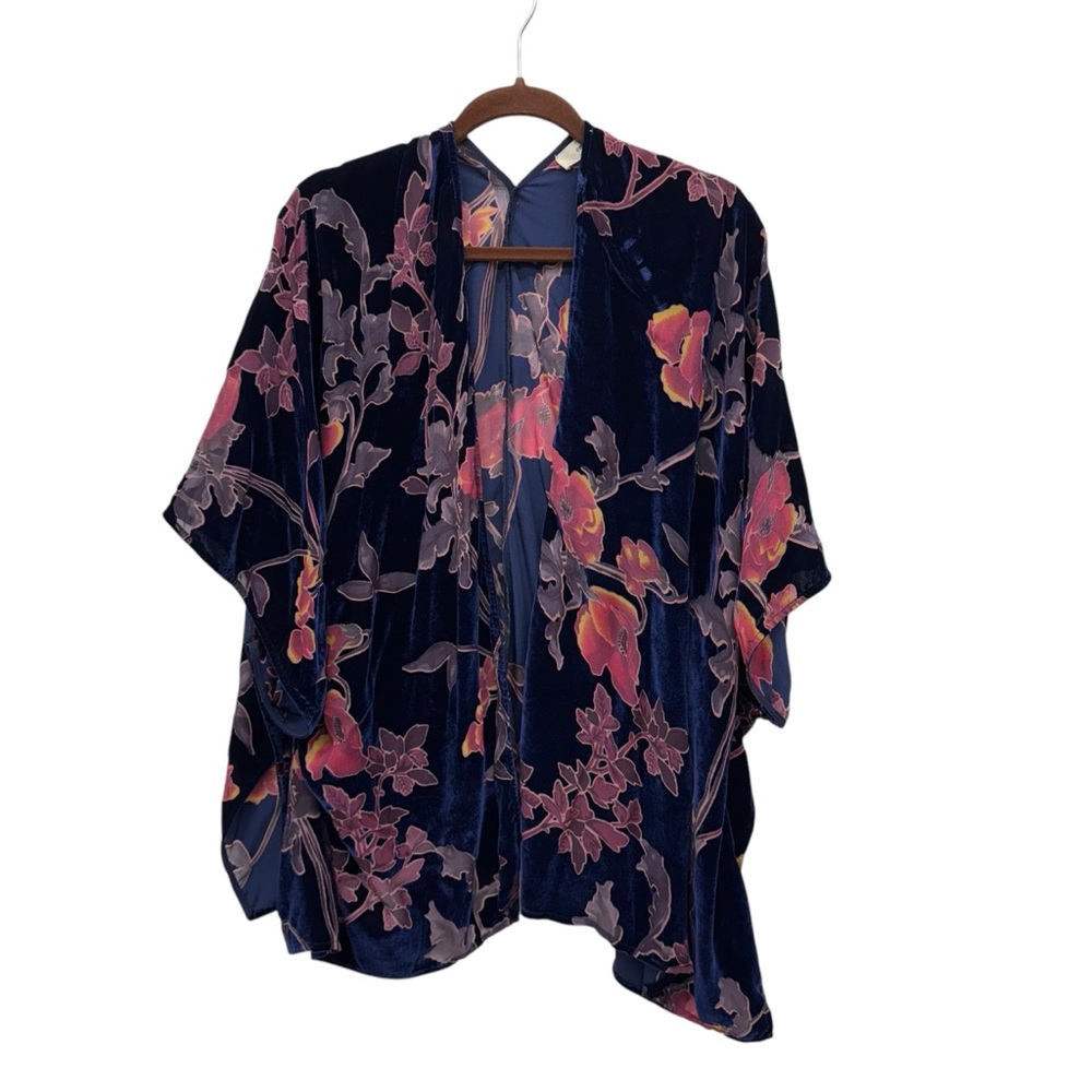 Entro Kimono Floral Wrap Top
